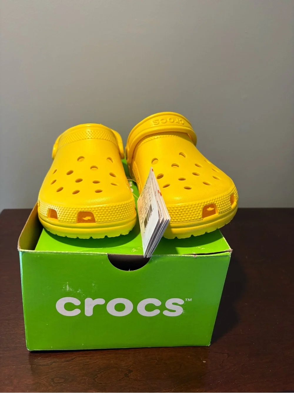 CROCS Classic Clogs in Yellow